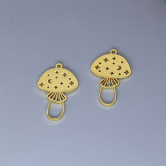 5pcs Celestial Charm Pendant for Necklace Bracelets Crafts Making
