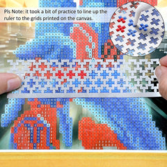 Square Diamond Ruler for Diamond Painting DIY Tools