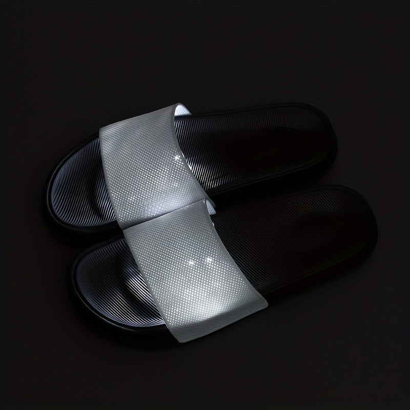Men's Lightweight Slip On Slides Soft Sole House Slippers