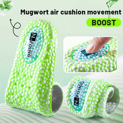 Green TPU Shock Absorption Sports Insoles Running Sneaker Pads