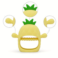 Silicone Teether Toy for Babies - Boilable Teething Molar Glove