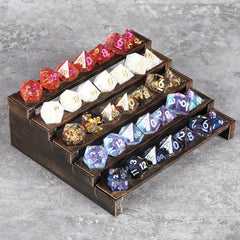 Dice Display Shelf for Board Game & Dice Collectors