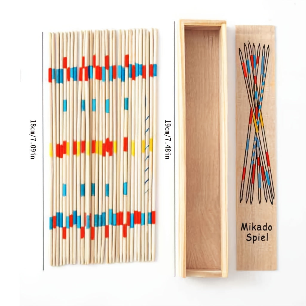 Wooden Gaming Sticks Puzzle Toy for Family Fun