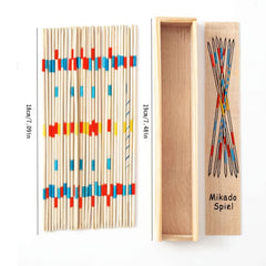 Wooden Gaming Sticks Puzzle Toy for Family Fun