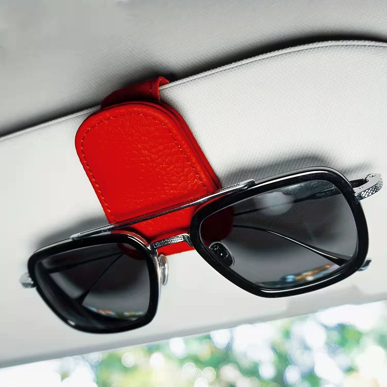 Magnetic Sunglass Holder for Cars - Eyeglass Hanger Clip