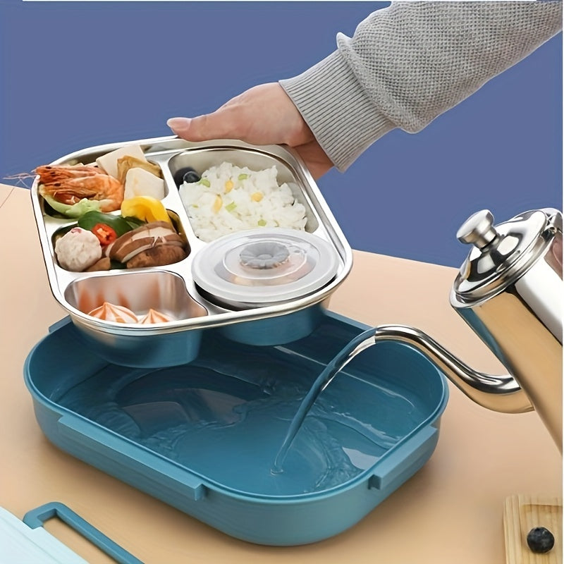 Stainless Steel Bento Box Insulated Leakproof Lunch Box