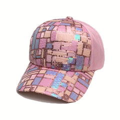 Sequins Sun Hat Baseball Cap for Summer