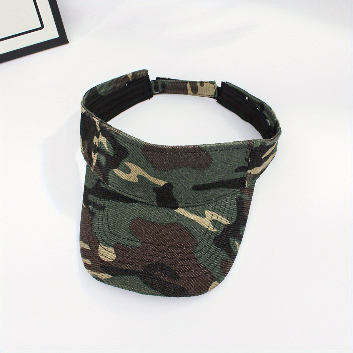 Camouflage Tactical Visor Hat Lightweight UV Protection Running Hat