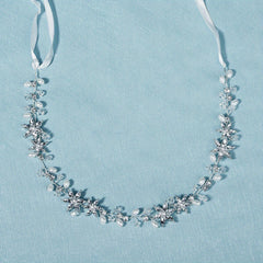 Pearl Crystal Headband Wedding Accessories