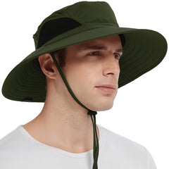 Unisex Versatile Sunshade Foldable Bucket Hat with Double-Sided Sun Hat
