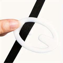 4pcs Invisible Bra Strap Clips Non slip Buckles for Braless Look