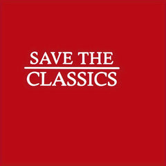 Save the Classics Vinyl Sticker Waterproof Sun Protective Self Adhesive
