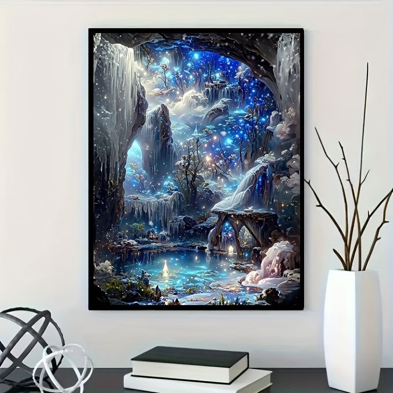 5D Diamond Painting Kit: Dreamy Scenery for Beginners & Adults