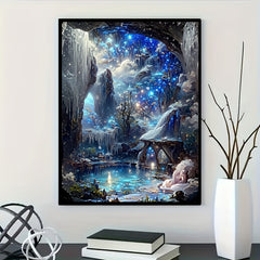 5D Diamond Painting Kit: Dreamy Scenery for Beginners & Adults