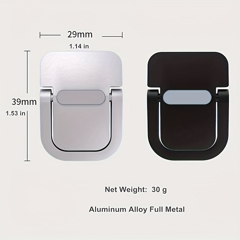 2pcs Laptop Stand Keyboard Riser Portable Aluminum Mini
