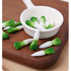 2D Radish Dollhouse Vegetable Kitchen Simulation Toys Pretend Play Props