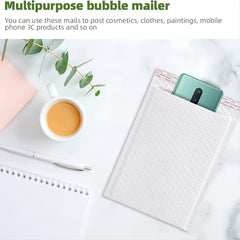 25 Pack Bubble Mailers Self Seal Padded Envelopes Waterproof Bags