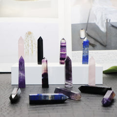 Small Natural Crystal Tower Point Healing Stone