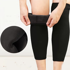 Warm Elderly Knee Pads Thickened Fleece Women's Winter Cycling Supplies
