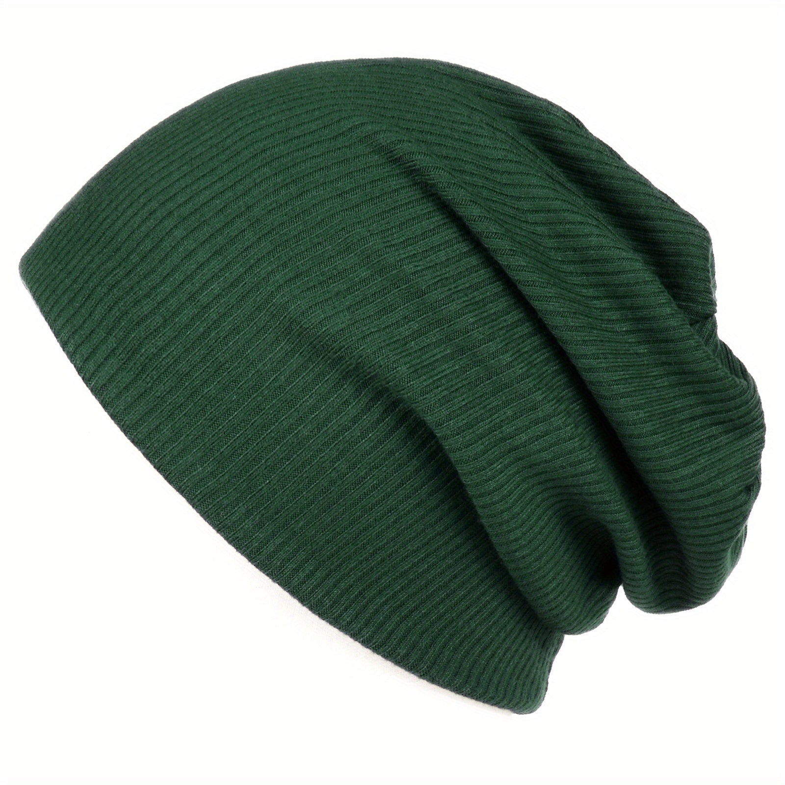 Slouch Beanie Hat Lightweight Soft Cap Thin Knit