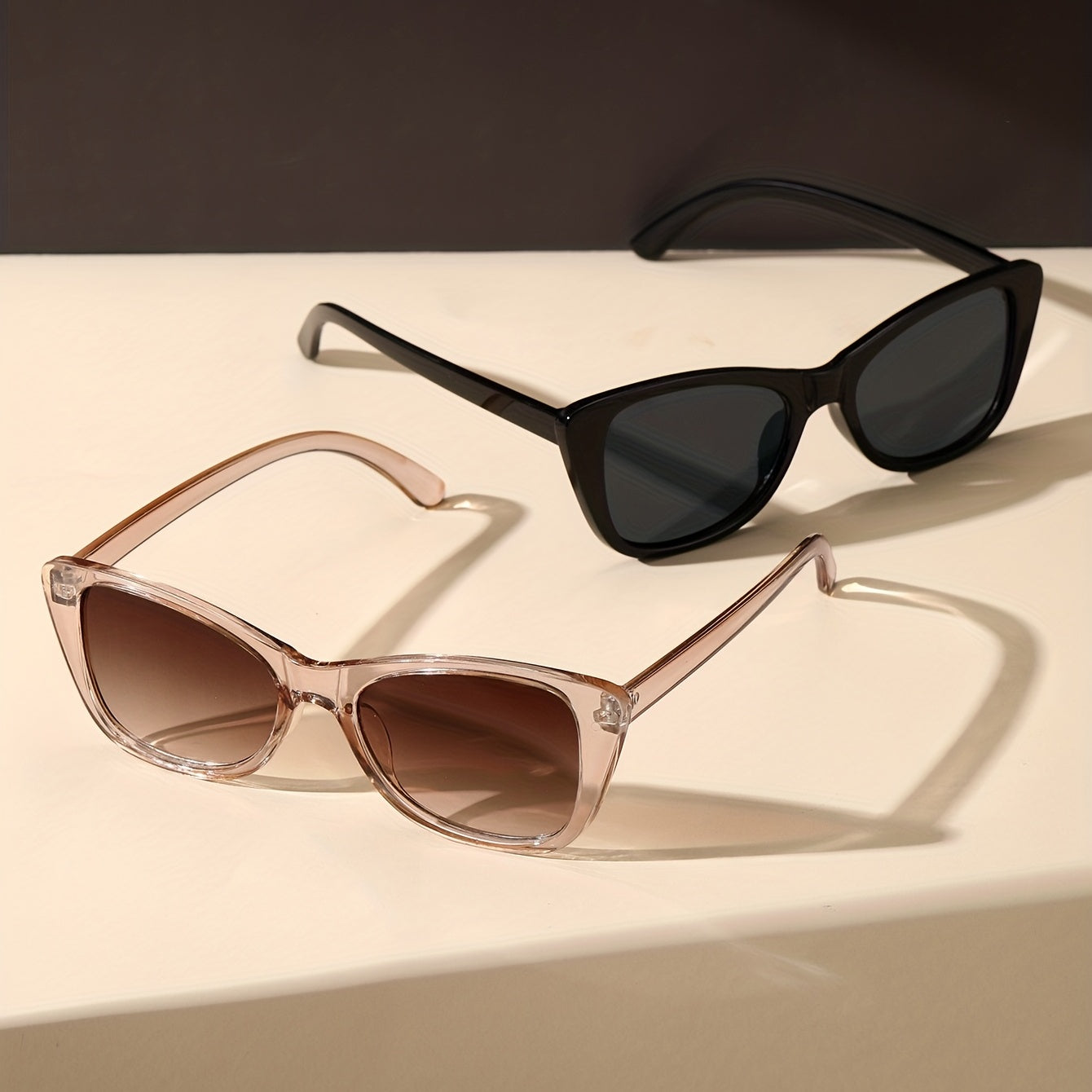 Cat Eye Sunglasses UV400 Anti Glare Casual Glasses for Driving Travel