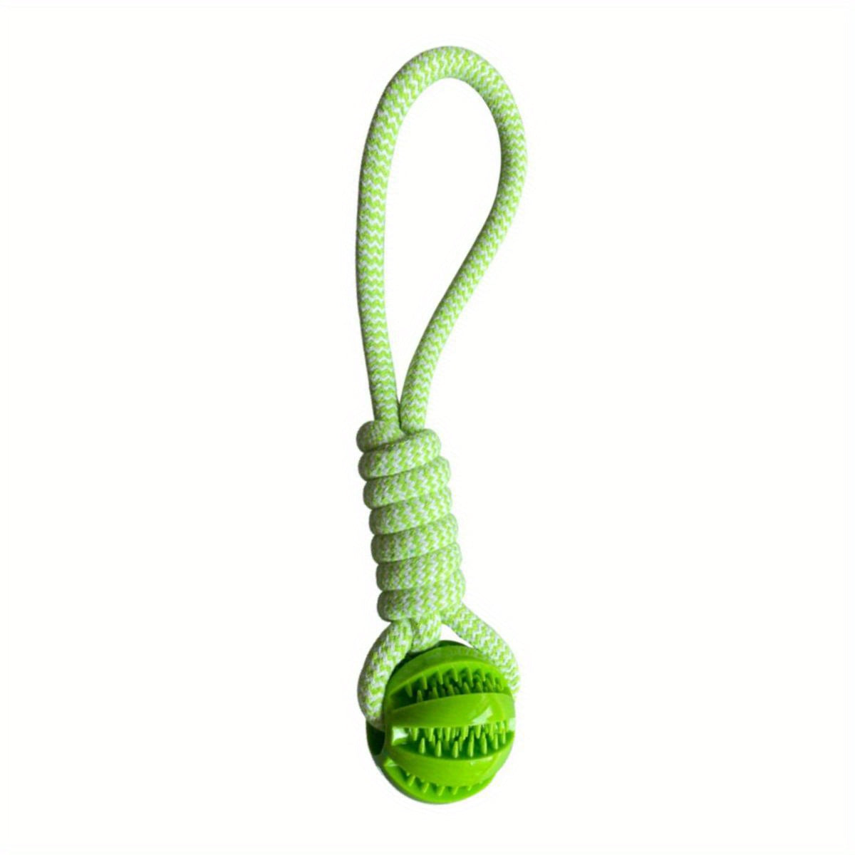 Pet Dog Puppy Cotton Rope Leakage Food Ball Molar Teeth Cleaning Toy