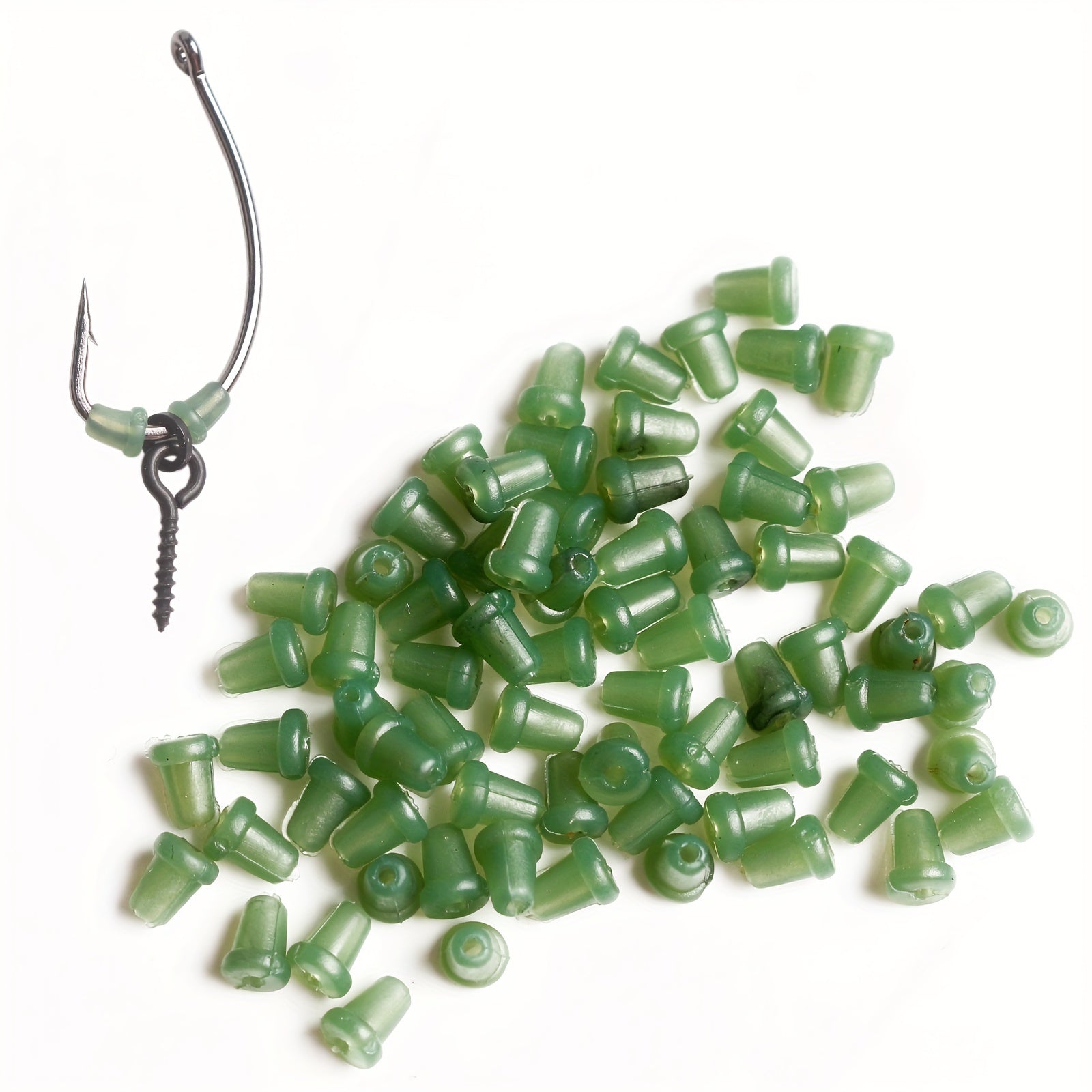 Soft PVC Fishhook Beads Fishing Group Carp Fishing Accessories
