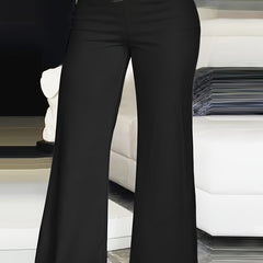  Women's High Rise Straight Leg Pants
