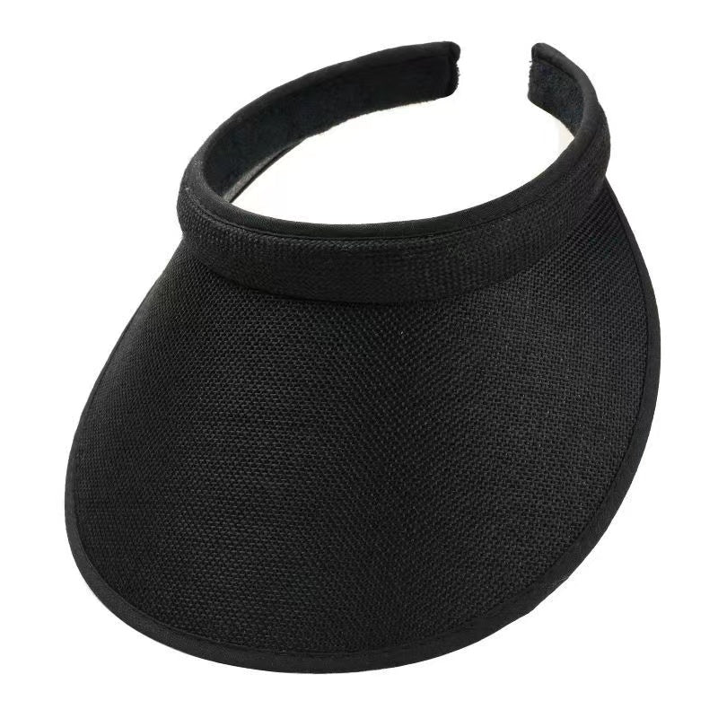Casual Visor Hat Wide Brim UV Protection Sun Hat Lightweight Summer Travel
