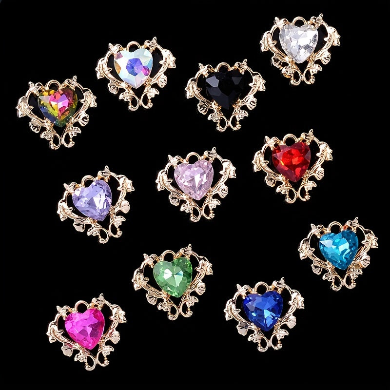 Multicolor Crystal Pendant Chain Pendant For Necklace
