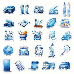 50pcs Graffiti Stickers for Laptop Helmets Water Cup Decoration