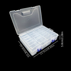 Plastic Storage Box 14 20 28 42 Grids Bead Storage Case