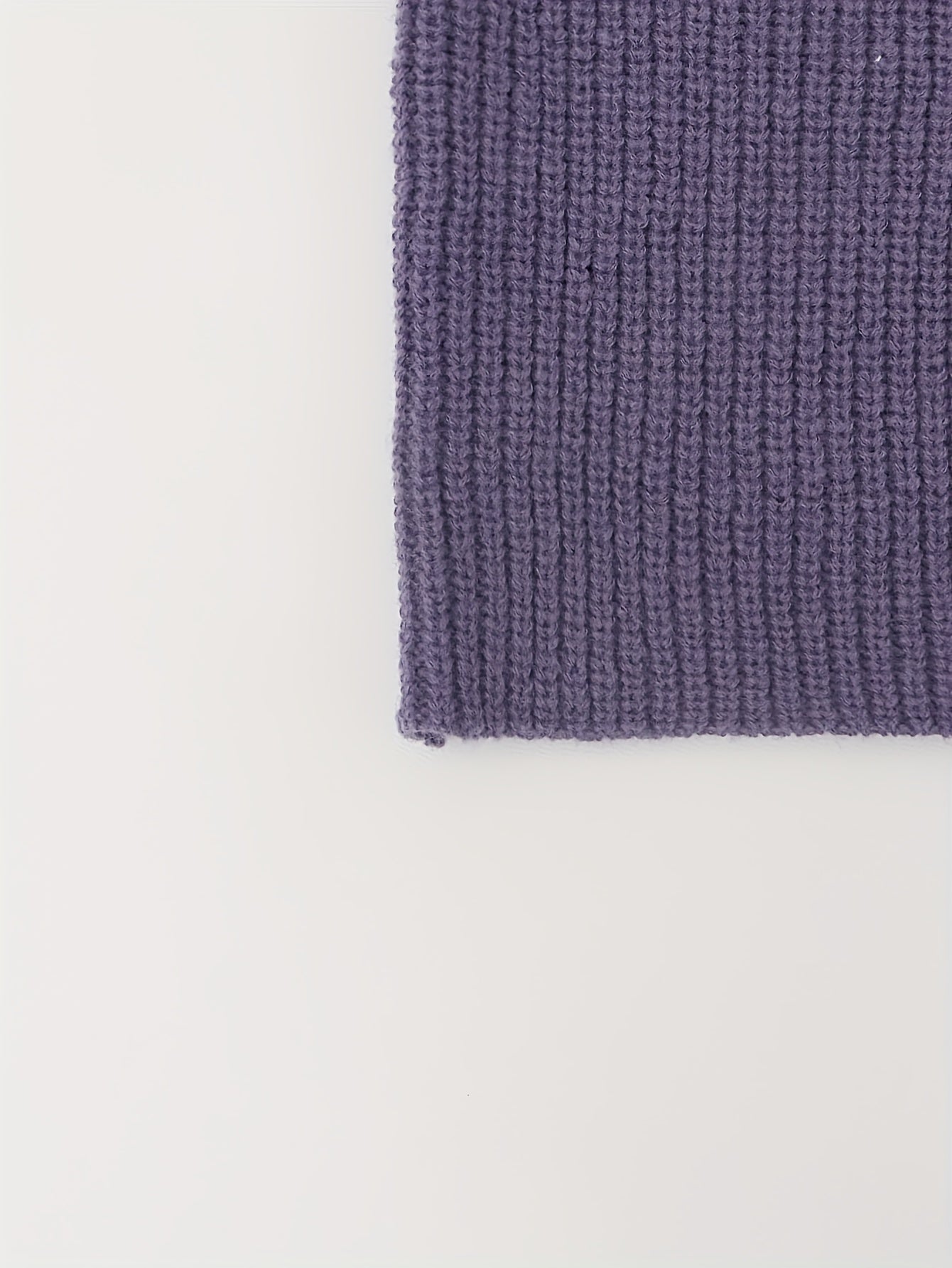  Cable Knit V-Neck Sweater