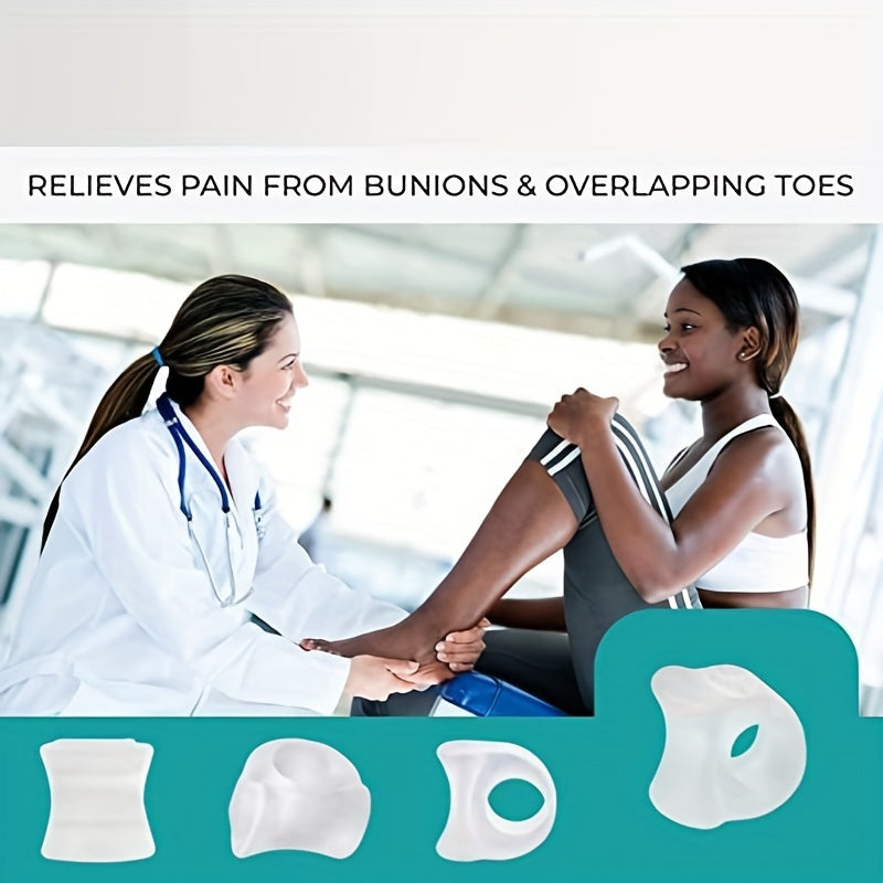 Toe Separators for Hammer Toes, Bunions and Crooked Toes