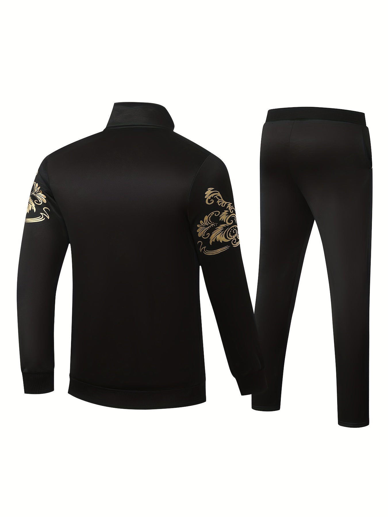 Men's Embroidered Sportswear Set for Outdoor Activities