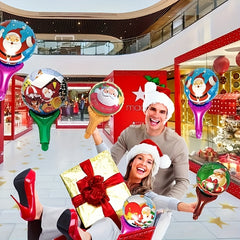 5pcs Christmas Balloons Inflatable Decorations Party Favors