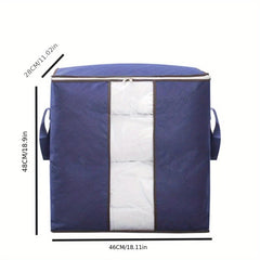 Large Capacity Storage Bag Dustproof Foldable Luggage Bag With Zipper