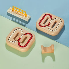 Plane Roller Ball Kongming Lock Educational Puzzle Toy