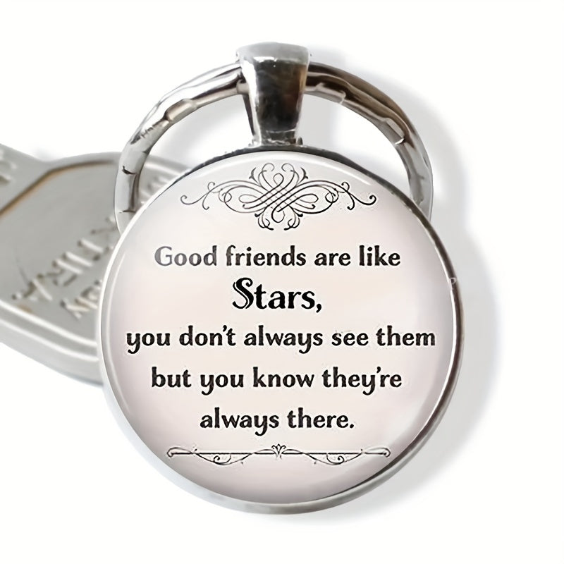 Retro English Keychain For Men Bag Purse Accessories For Men