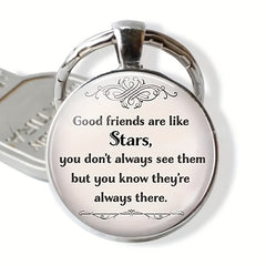 Retro English Keychain For Men Bag Purse Accessories For Men
