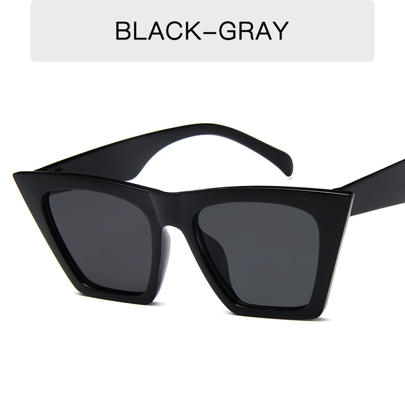 Vintage Cat Eye Sunglasses Gradient Lens Casual Outdoor UV400