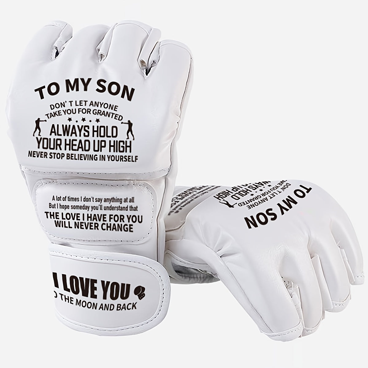 Breathable Half Finger Boxing Gloves Fighting Equipment