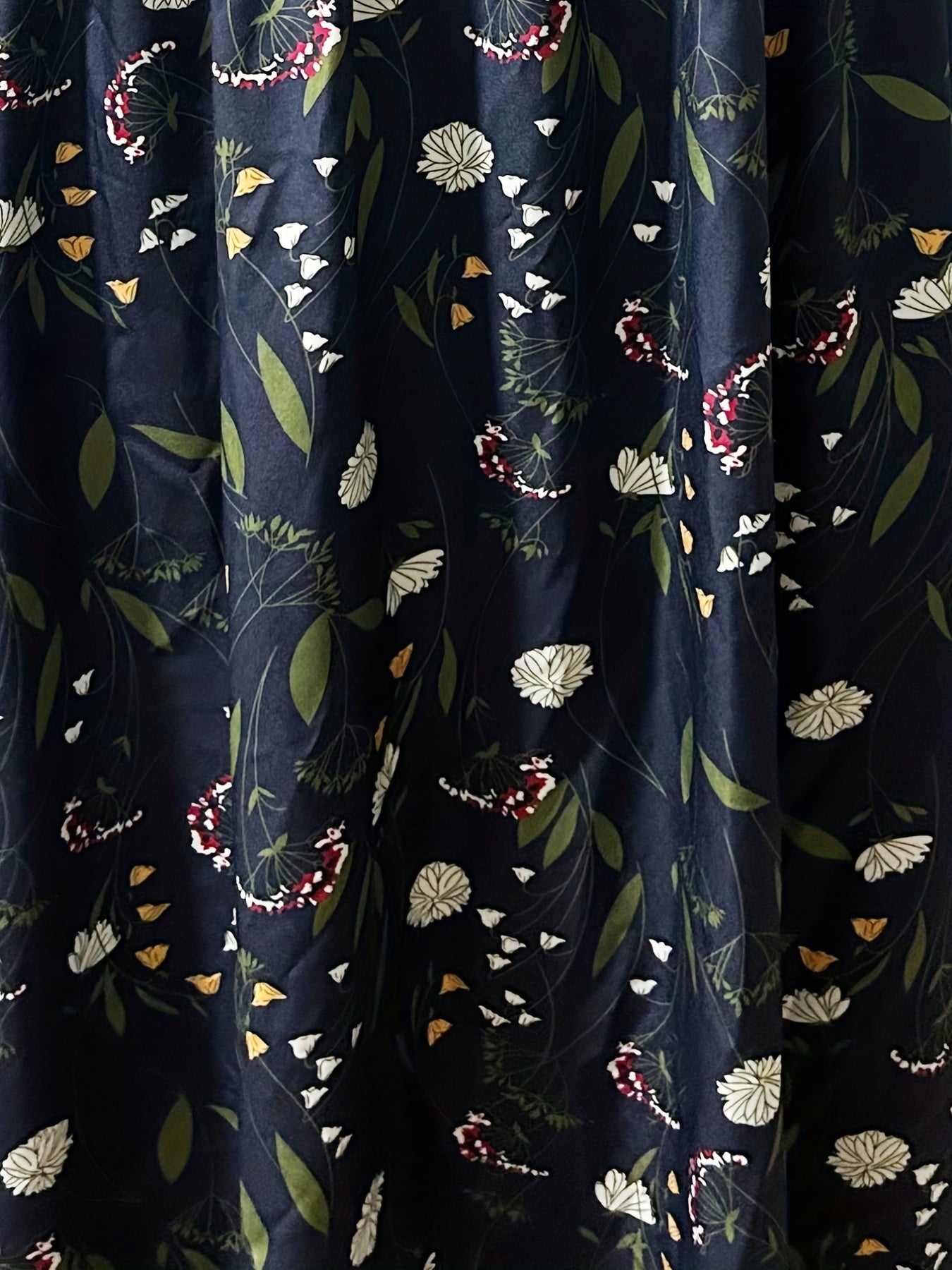  Floral Print Loose Fit Tank Maxi Dress