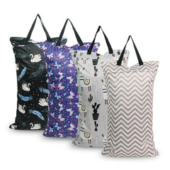 Mumsbest Large Waterproof Wet Dry Bag for Cloth Diapers