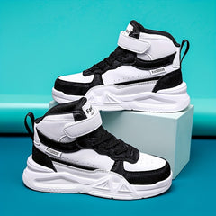 Men's High Top Skate Shoes for Outdoor Workouts and Street Style