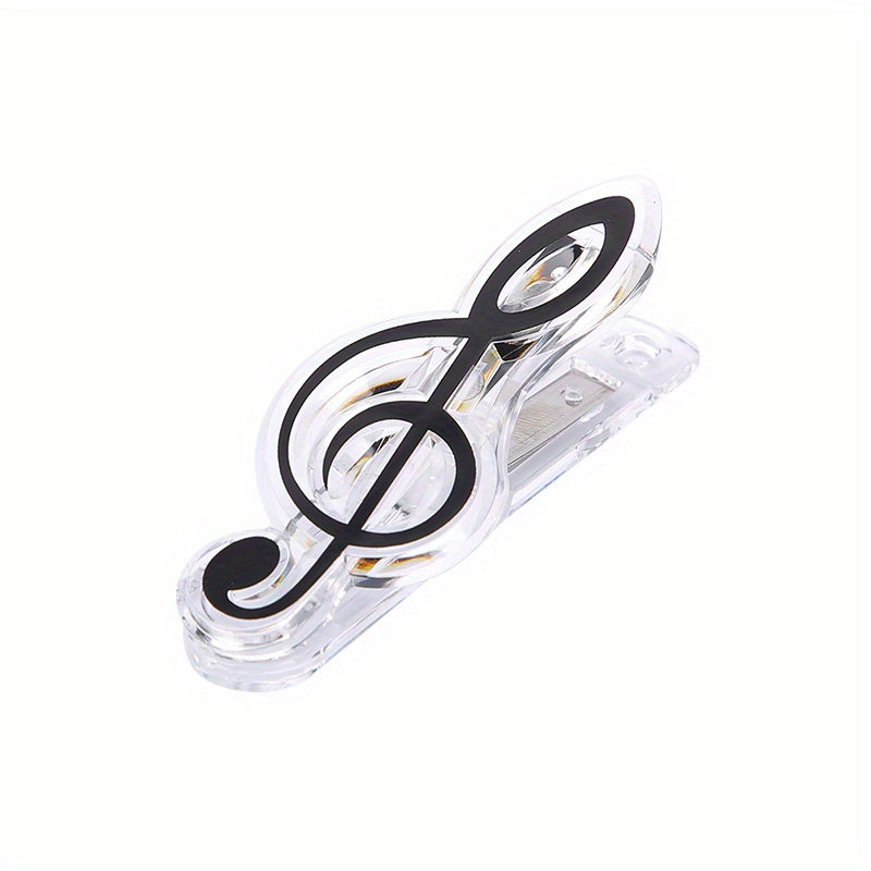Musical Note Spring Holder Clip for Piano Guitar Violin