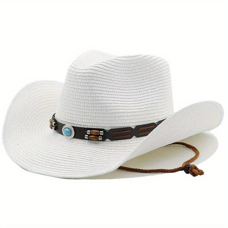 Vintage Gem Sun Hat Cowboy Hat For Adult