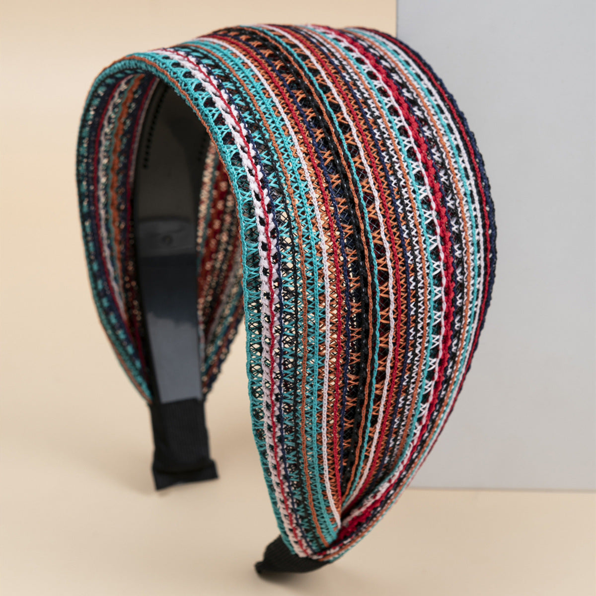 Wide Lace Headbands Antislip Hair Bands Headwraps Turban Stretchy Hair Hoop