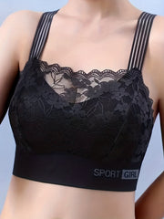 3pcs Lace Push Up Bras Women's Lingerie