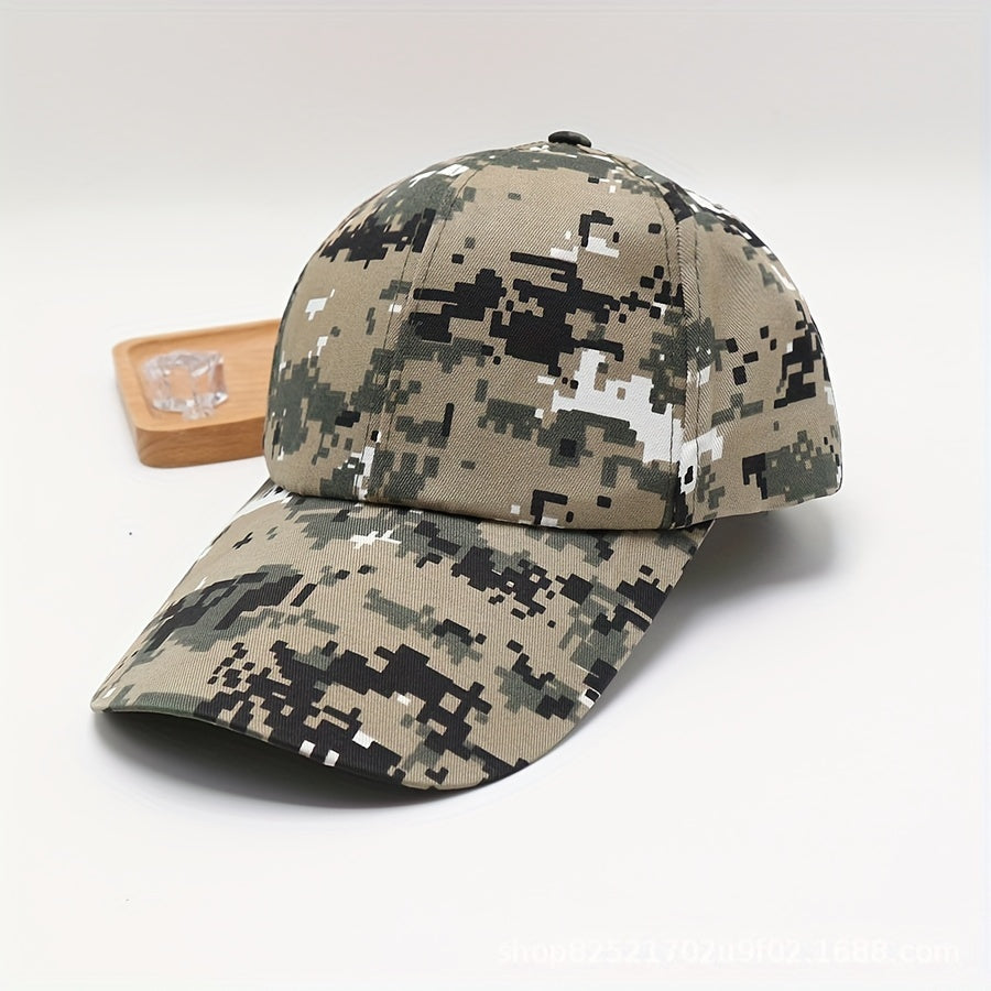 Camouflage Baseball Cap for Fishing and Outdoor Activities